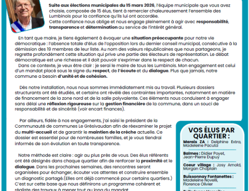 Lumb&rsquo;infos flash n°1